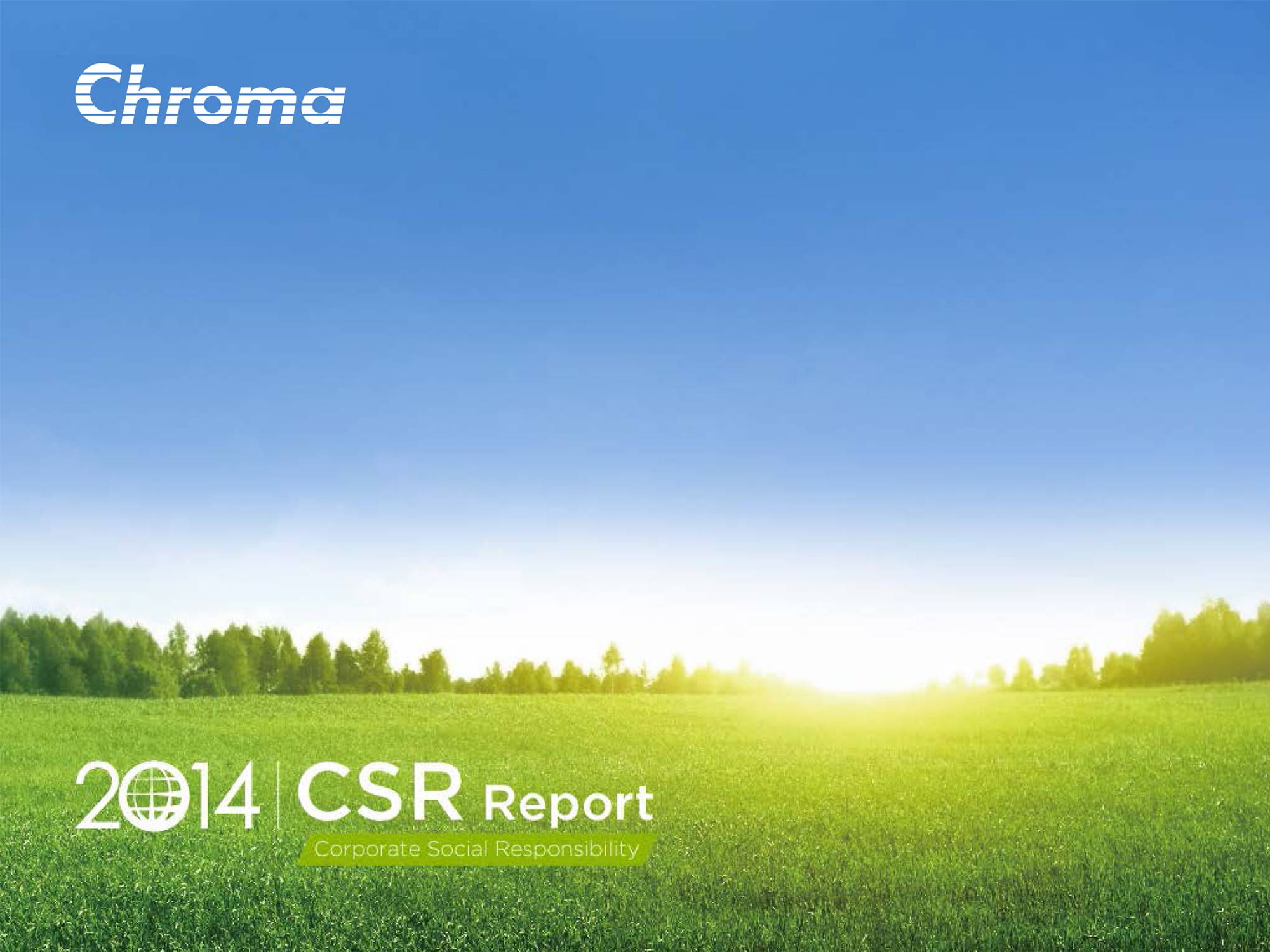 Chroma 2014 CSR Report
