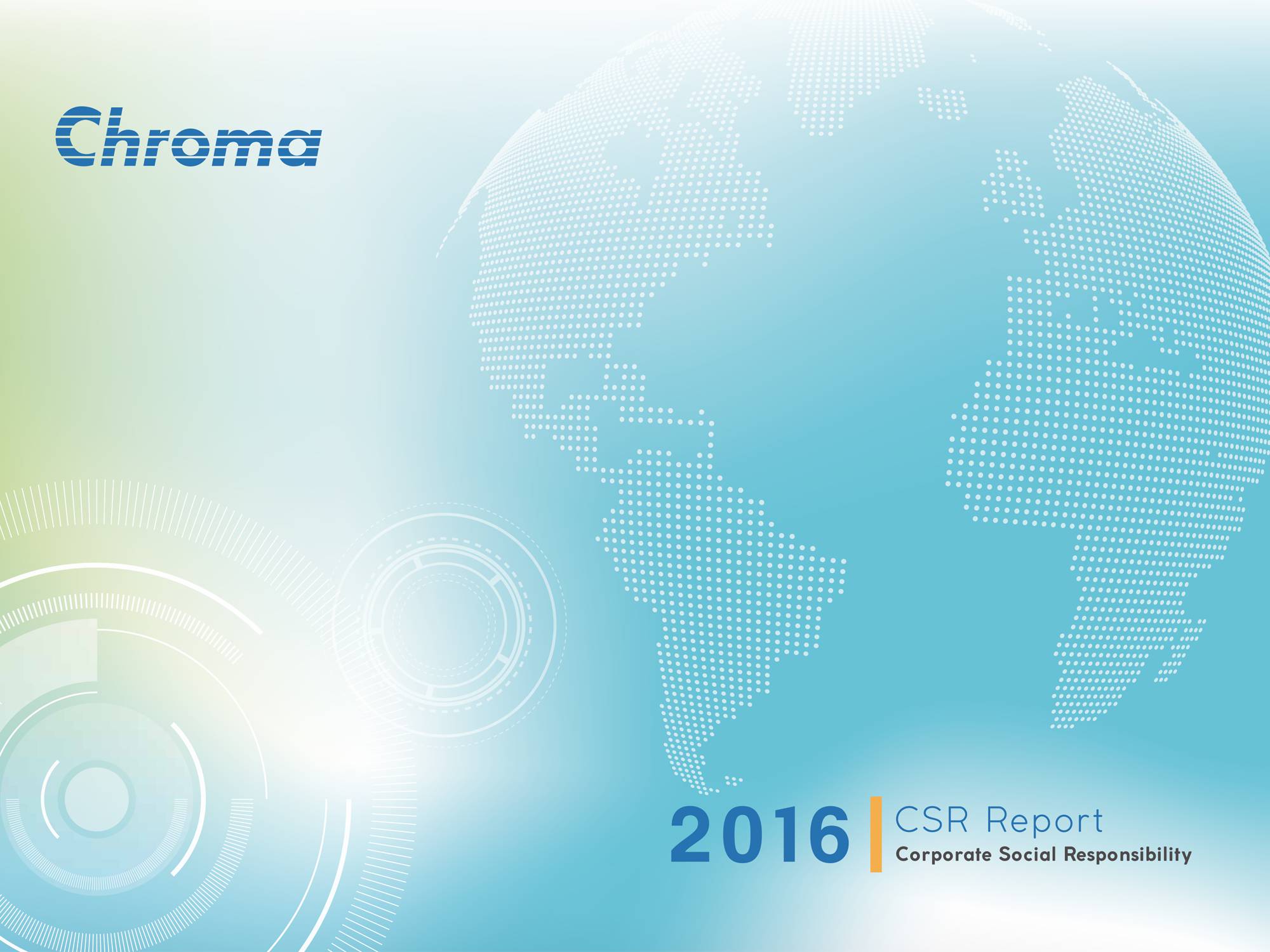 Chroma 2016 CSR Report